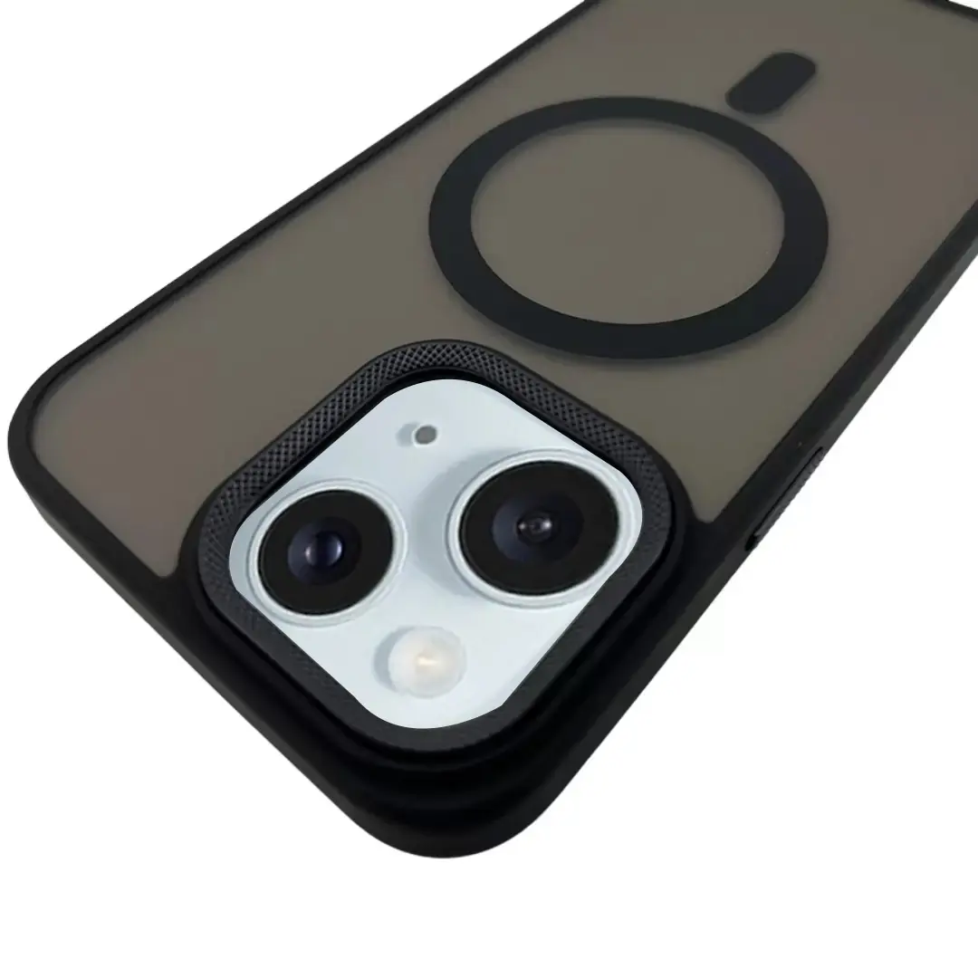 iPhone 15 Plus/iPhone 14 Plus MagSafe Cam Smoke Twotone Eco Black